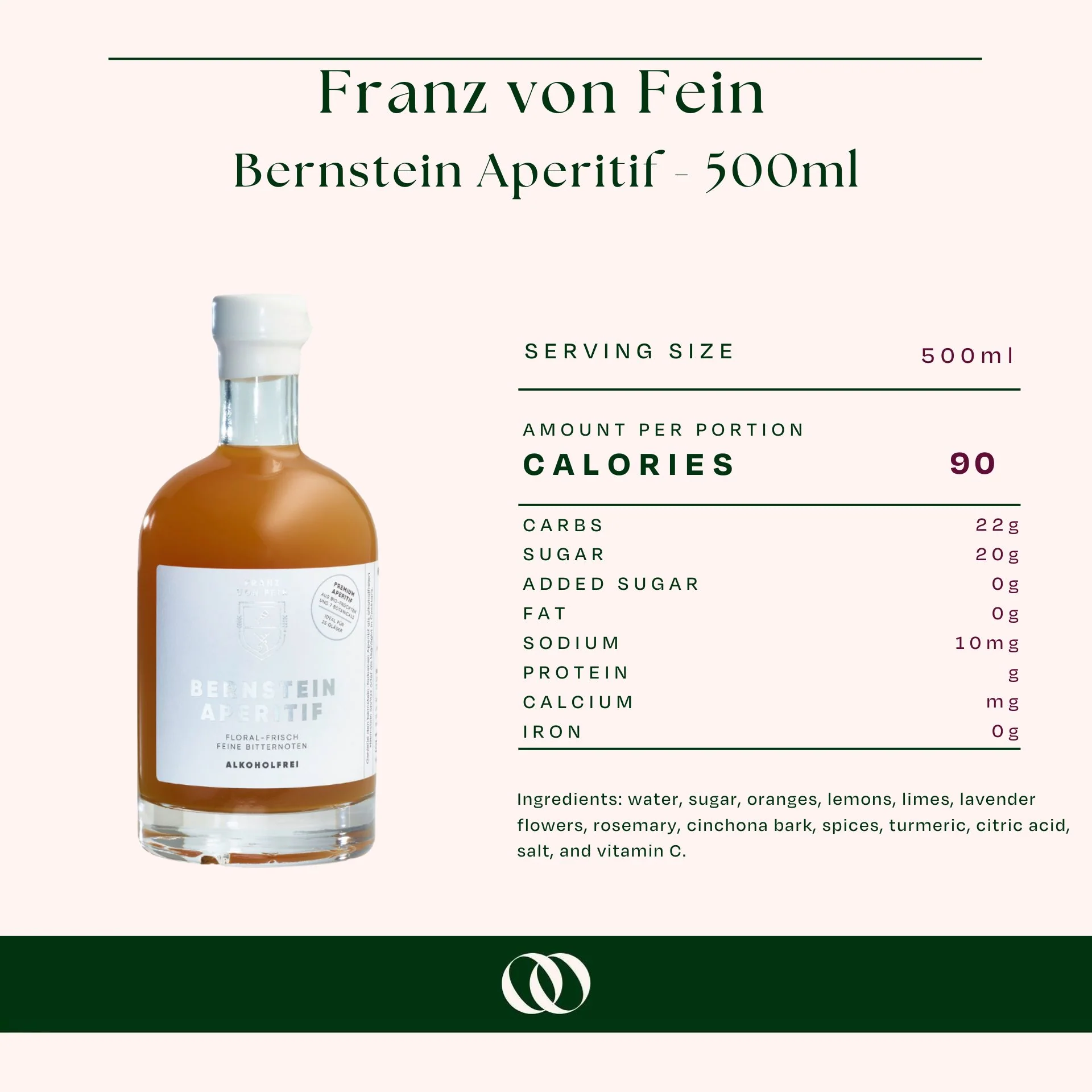 Franz von Fein - Bernstein Aperitif - 500ml - Image 5