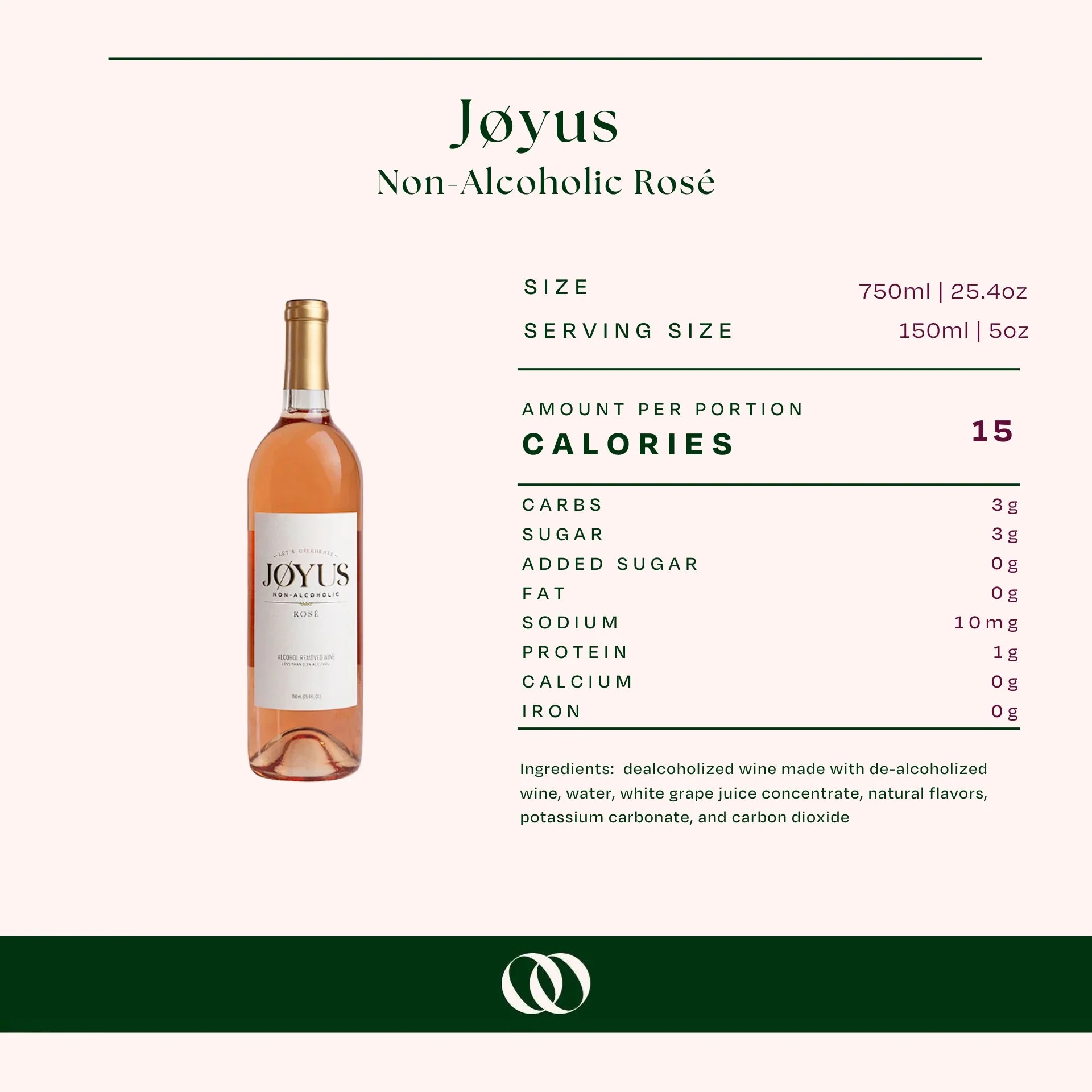 Jøyus Non-Alcoholic Rosé - Image 3