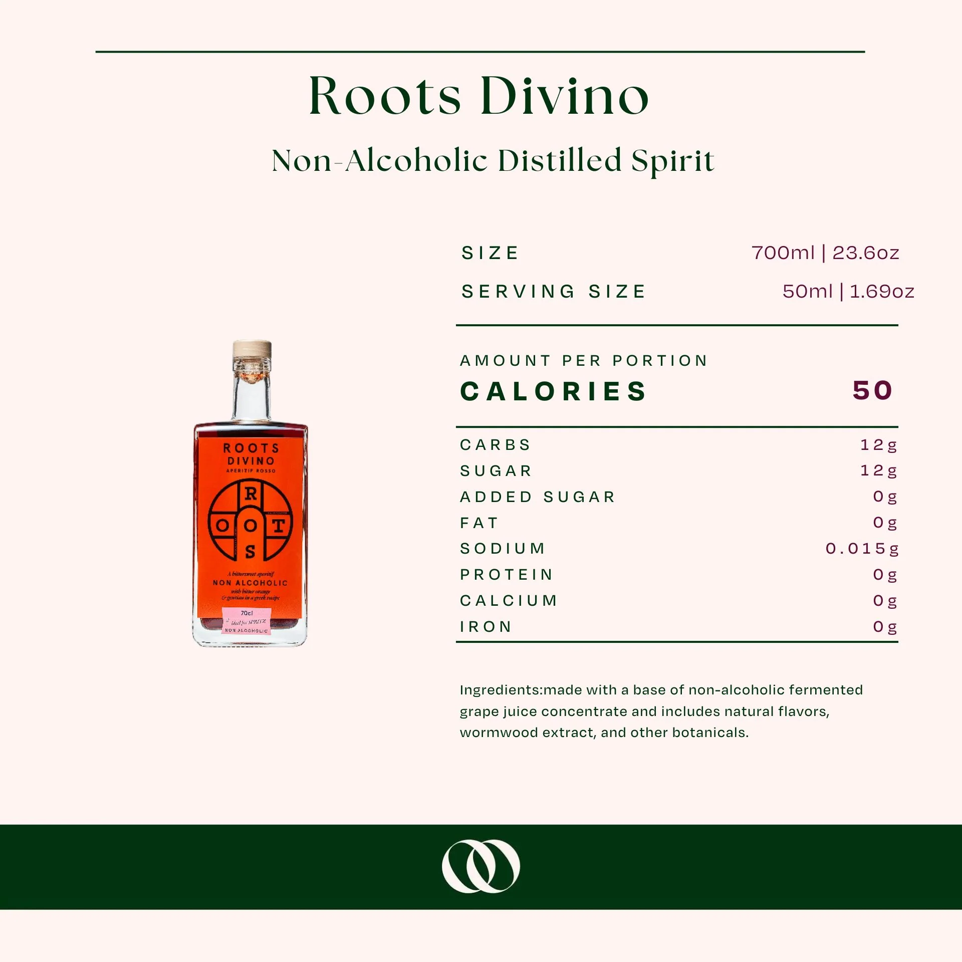 Roots Divino - Non-Alcoholic Rosso Non-Alcoholic Apéritif - Image 3
