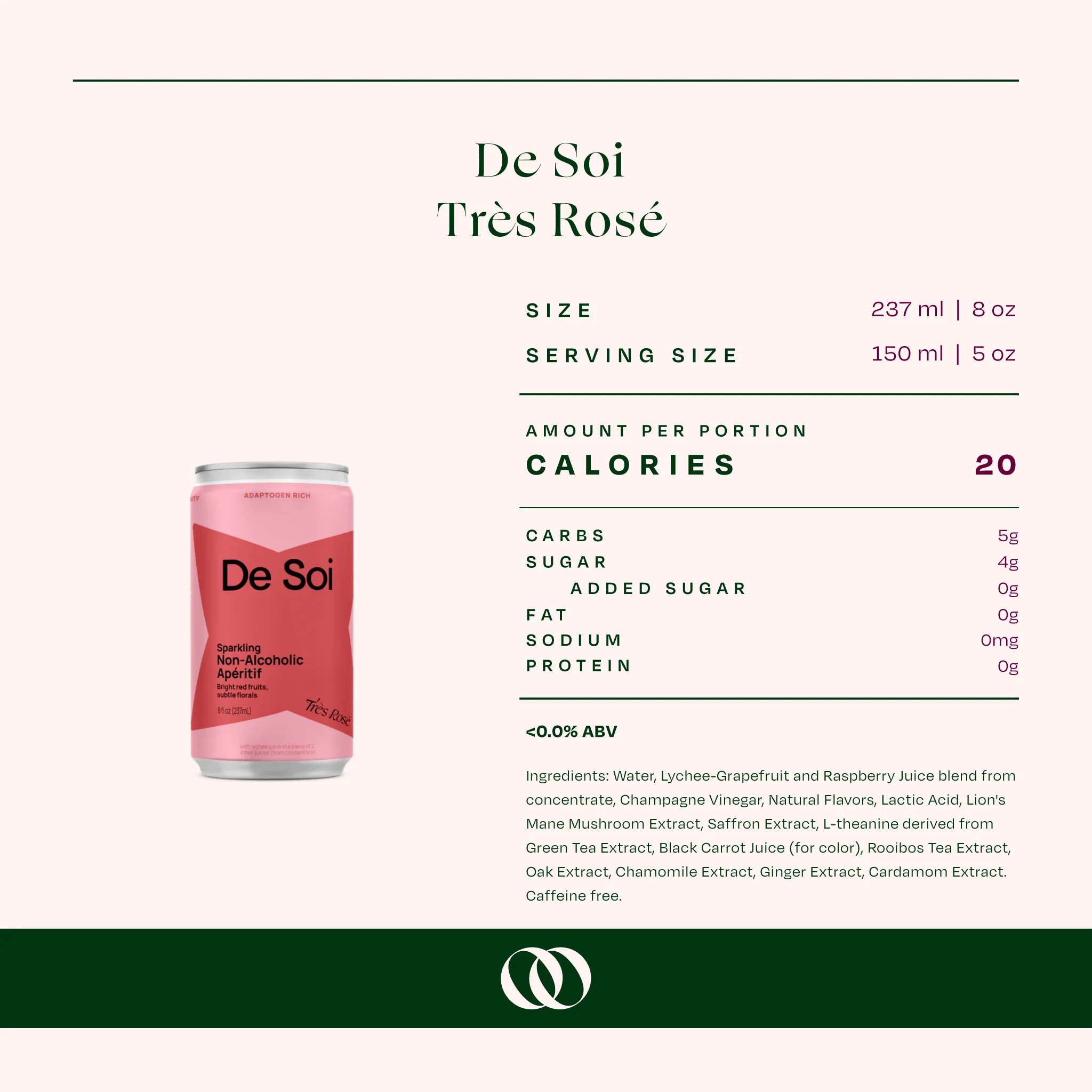 De Soi - Tres Rosé 4-pack (8oz cans) - Image 3